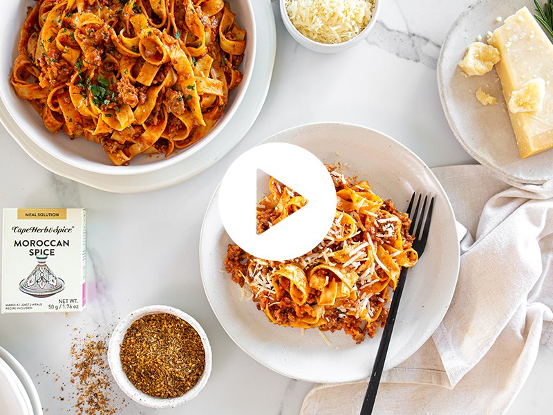 MOROCCAN BOLOGNESE